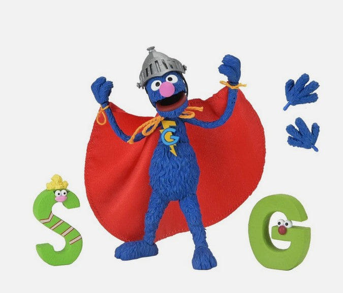 Neca Toys NECA Sesame Street Ultimate Super Grover Action Figure