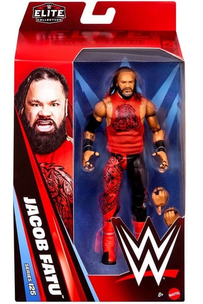 Mattel WWE Elite Collection Series 125 Jacob Fatu Action Figure