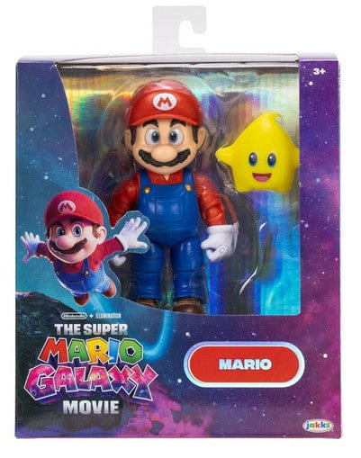 Jakks Pacific Sonic Super Mario Galaxy Movie Mario Action Figure