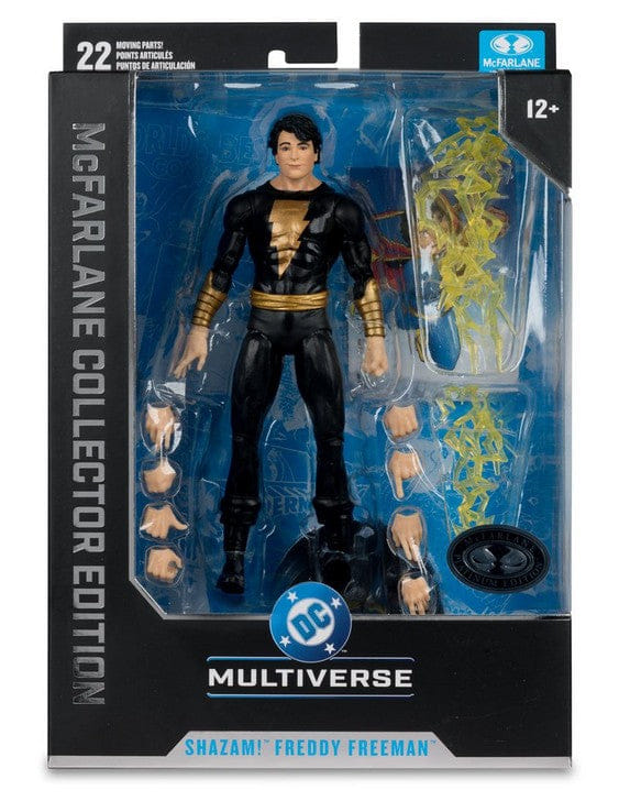 Mcfarlane Toys DC Collector Edition Shazam! Freddy Freeman PLATINUM EDITION Action Figure