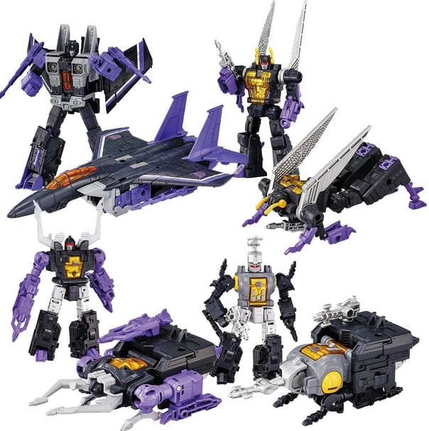 Hasbro Toys Transformers Dramatic Capture Series DCS - 6 Skywarp and Insecticons Action Figure