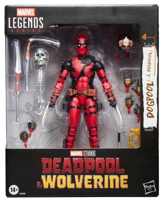 Hasbro Toys Marvel Legends Deadpool & Wolverine Dogpool and Deadpool Action Figure