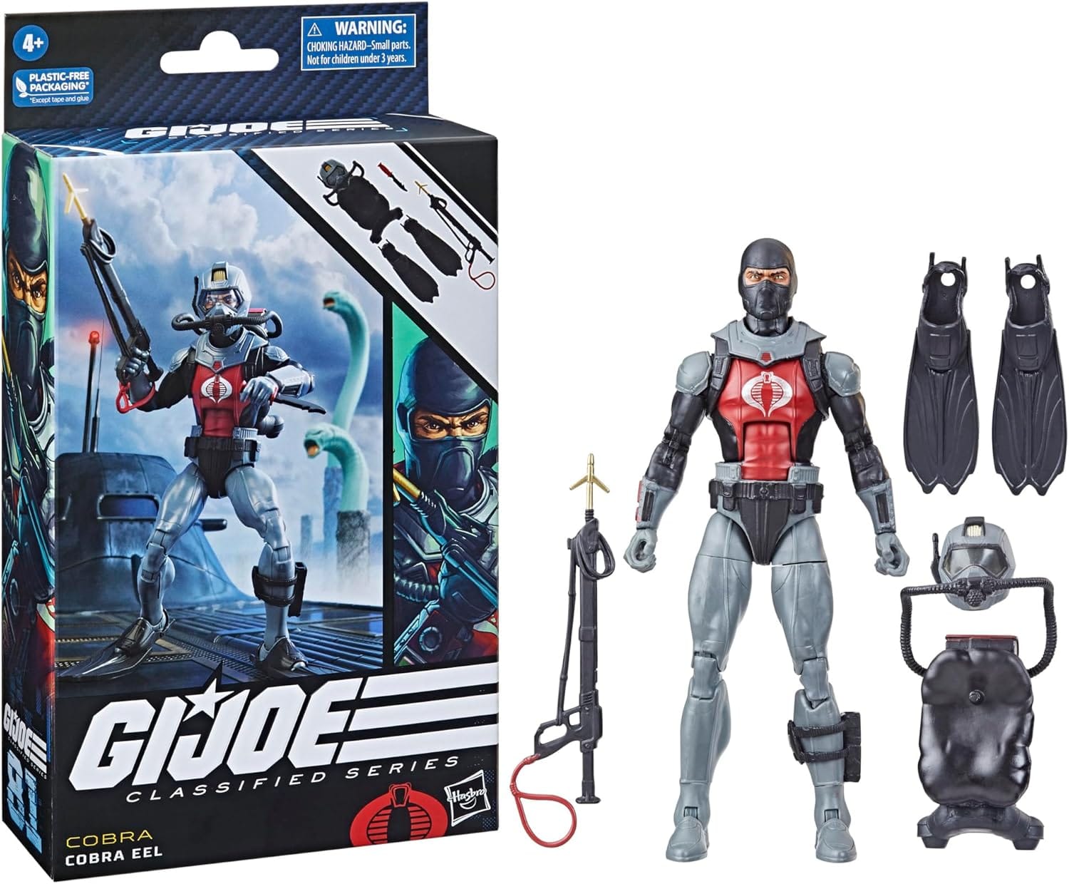Hasbro Toys G.I. Joe Classified Series Cobra Eel Action Figure