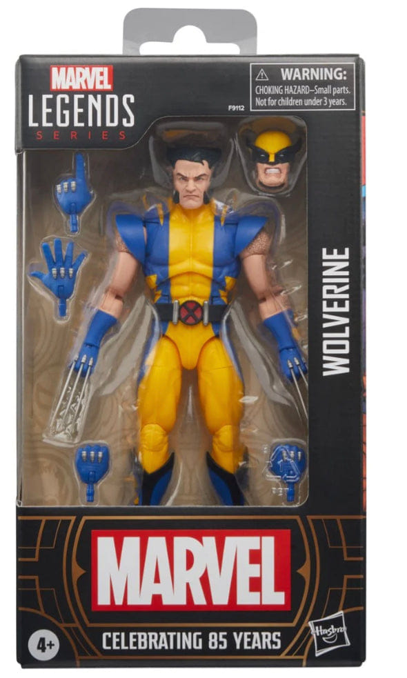 Hasbro Toys Marvel Legends Wolverine Comics 85 Years Action Figure