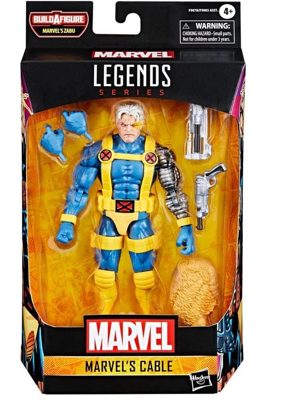 Hasbro Toys Marvel Legends Zabu BAF Cable Action Figure