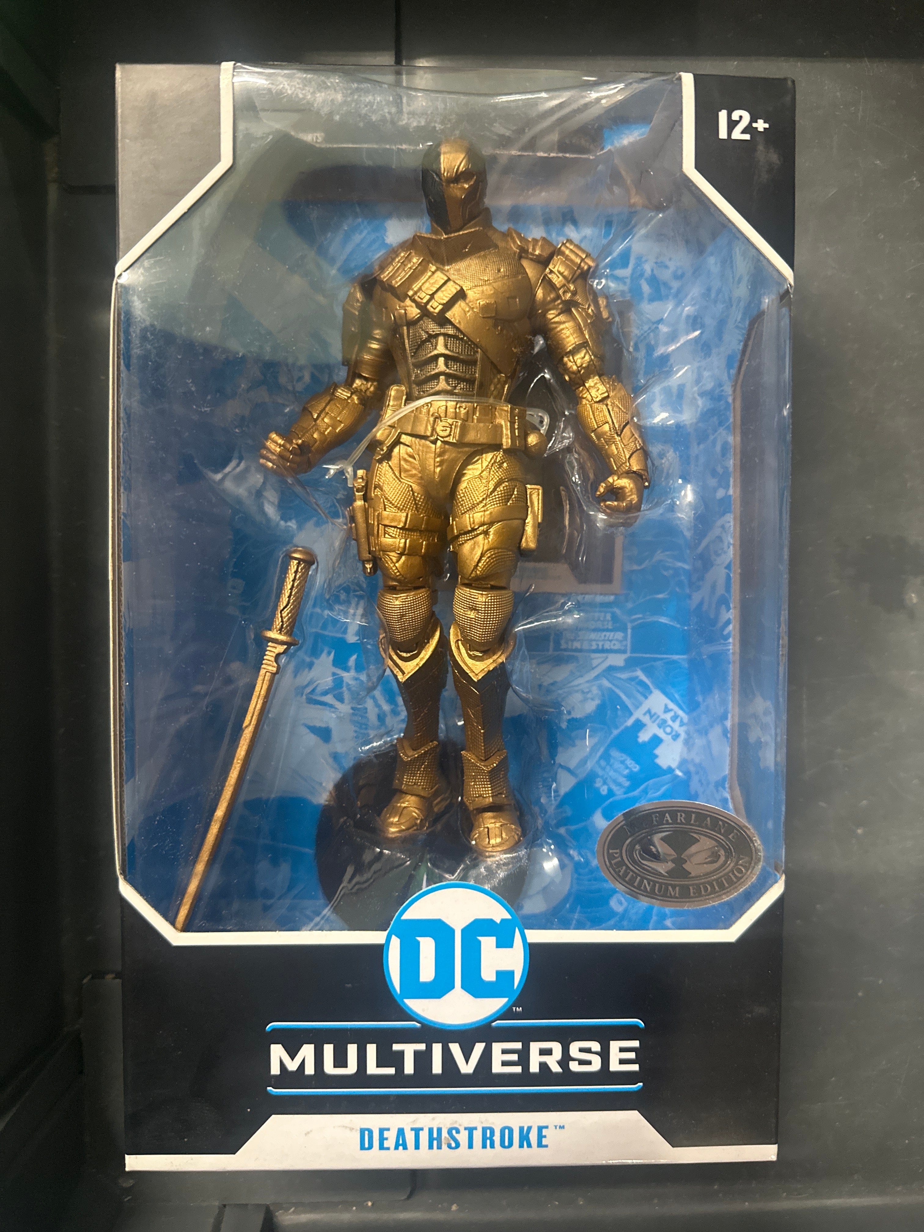 Mcfarlane Toys DC Multiverse Deathstroke Batman: Arkham Origins PLATINUM EDITION Action Figure