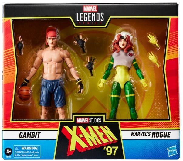 Hasbro Toys Marvel Legends X - Men 97 Gambit and Rogue 2 pk Action Figure