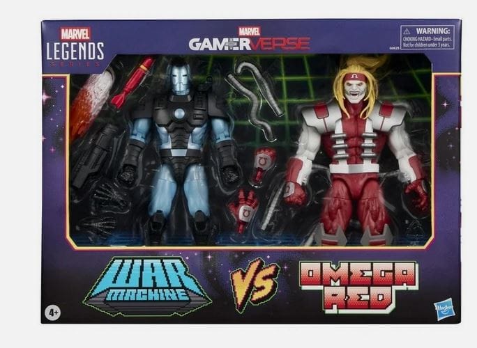 Hasbro Toys Marvel Legends Gamerverse War Machine vs. Omega Red 2 pk Action Figure