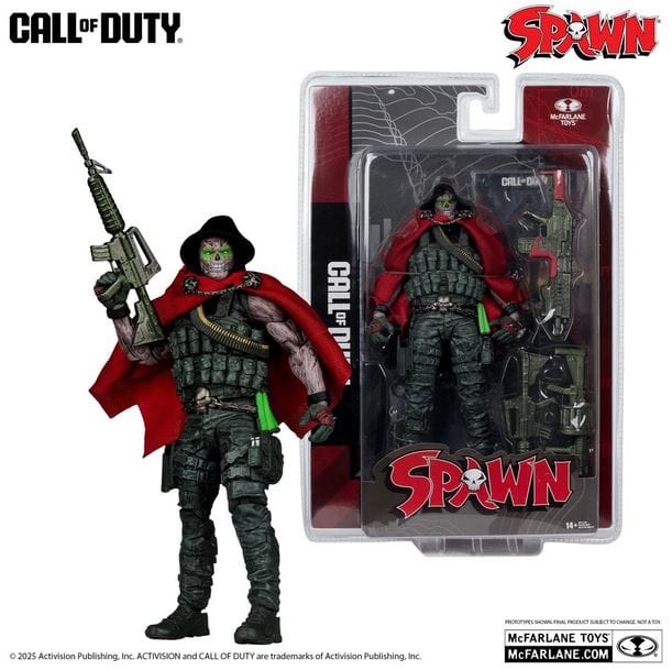 Mcfarlane Toys Call of Duty Burned Spawn Action Figure