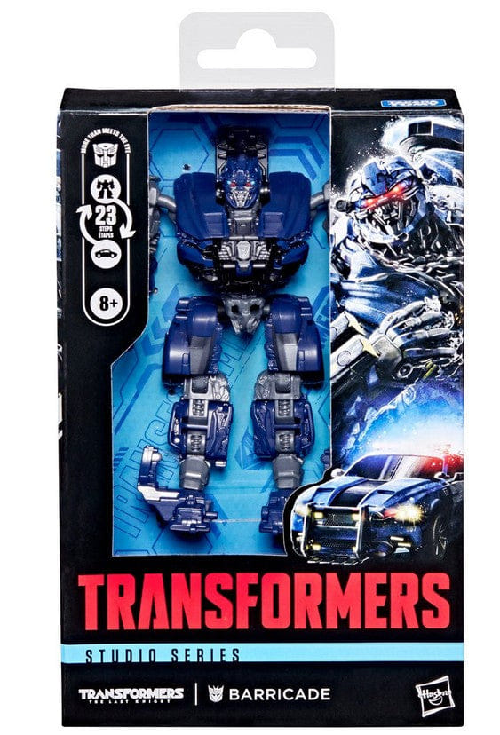 Hasbro Toys Transformers Studio Series The Last Knight Barricade Action Figure