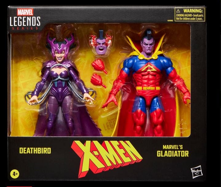 Hasbro Toys Marvel Legends X - Men Deathbird & Gladiator Action Figure