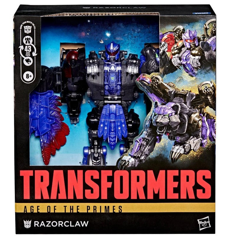 Hasbro Toys Transformers Generations Age of the Primes Leader Razorclaw Action Figure