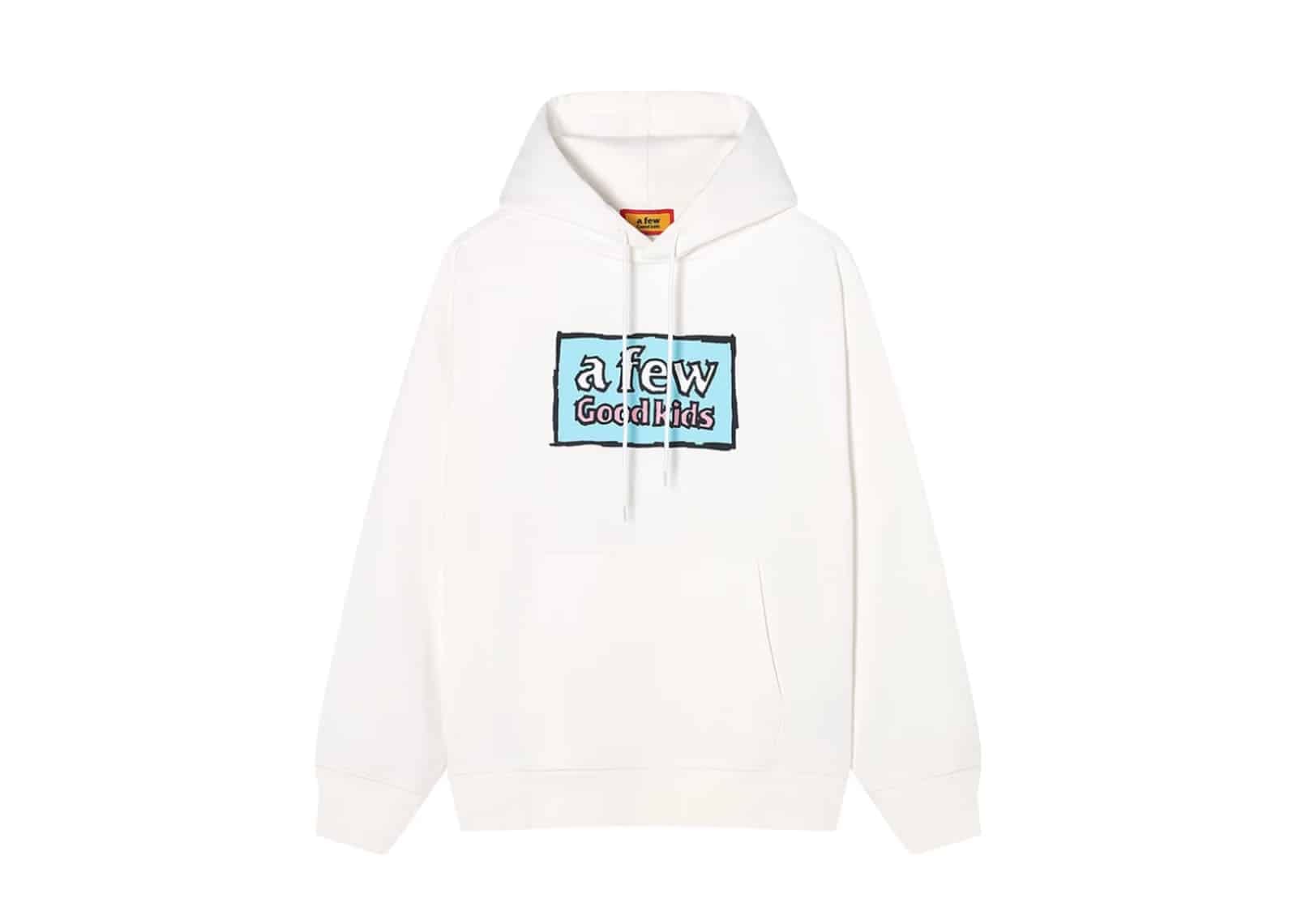 A Few Good Kids Graffiti Logo Hoodie White