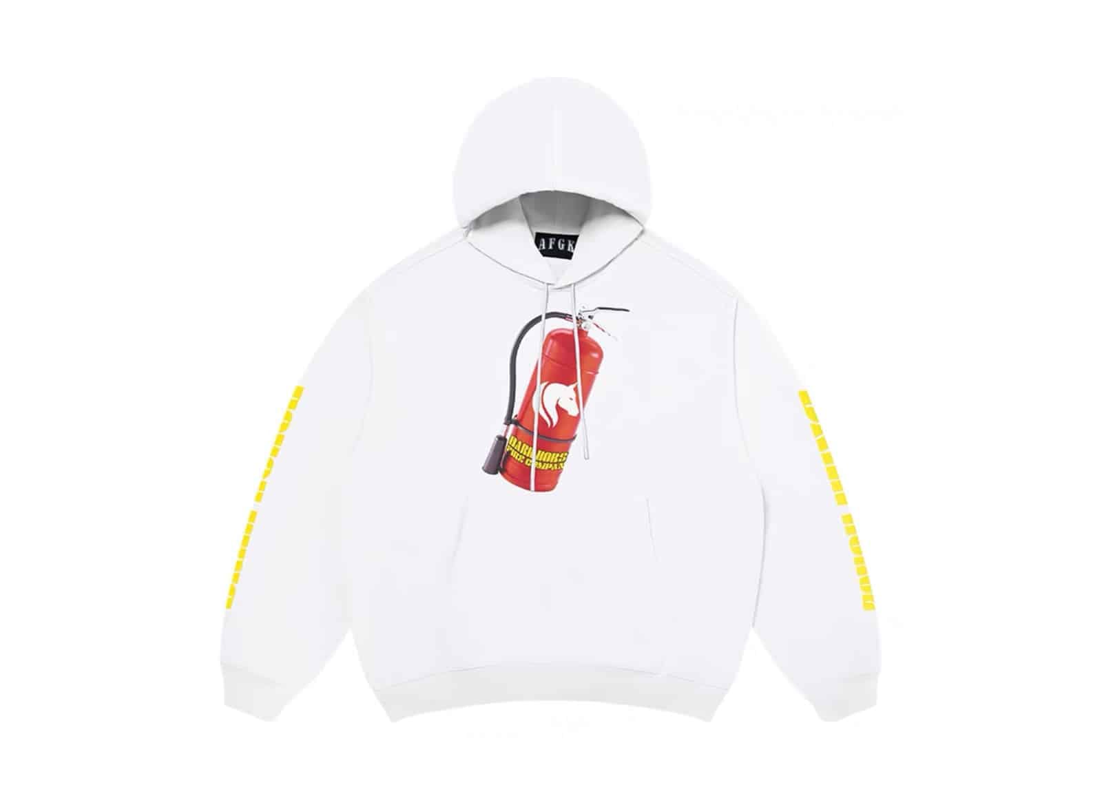 A Few Good Kids Dark Horse Season Tour Fire Extinguishers Hoodie White