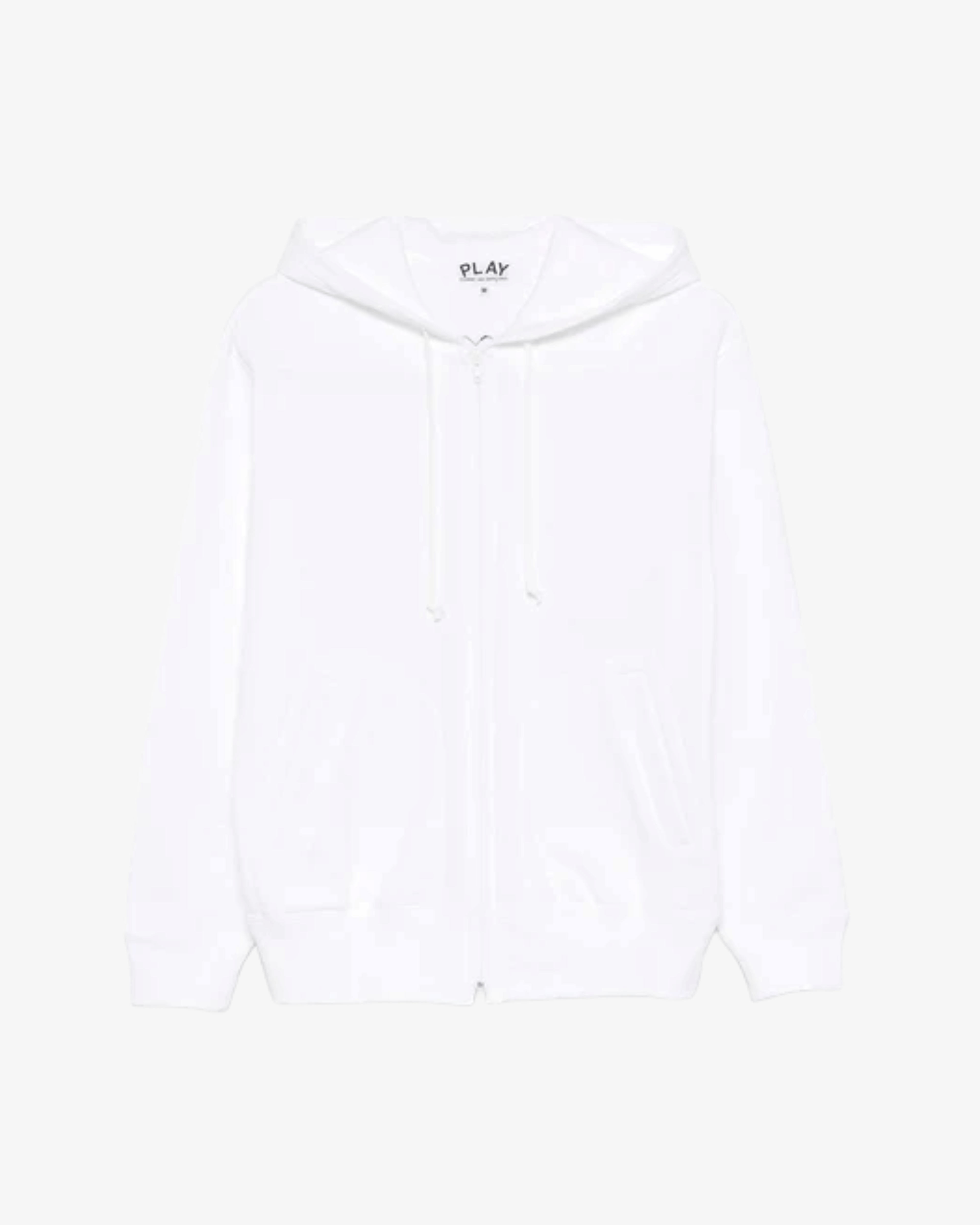 Play - Back Black Emblem Hoodie - (White)