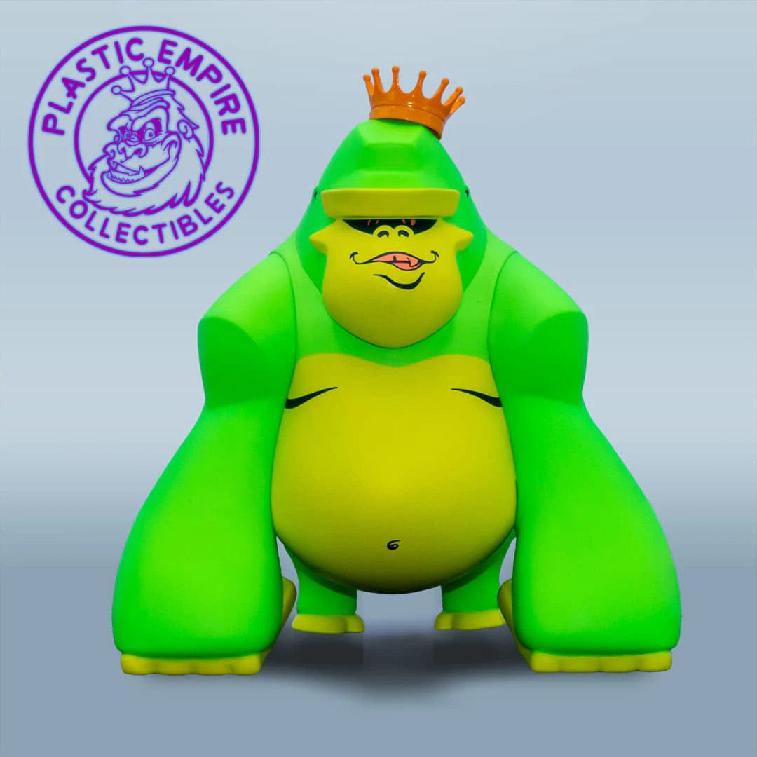 Empire Plastic Empire Collectibles Kong Blacklight Neon Green Vinyl Figure