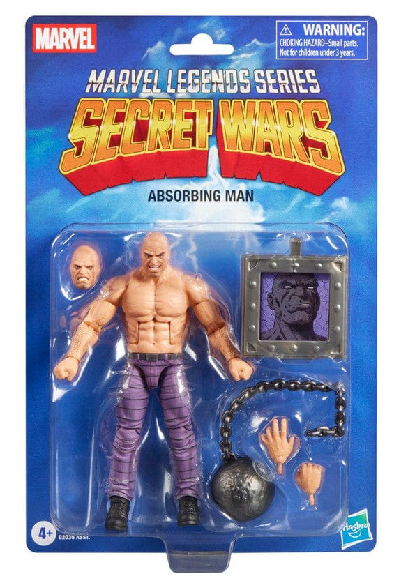 Hasbro Toys Marvel Legends Secret Wars Absorbing Man Action Figure