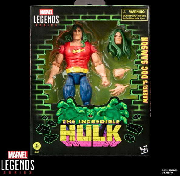 Hasbro Toys **Pre Order**Marvel Legends The Incredible Hulk Doc Samson Action Figure
