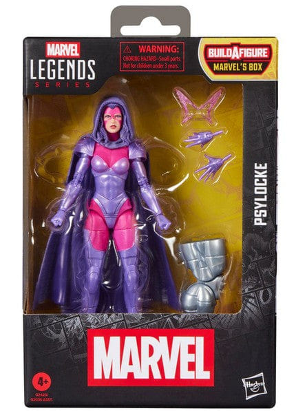 Hasbro Toys Marvel Legends Psylocke Box BAF Action Figure