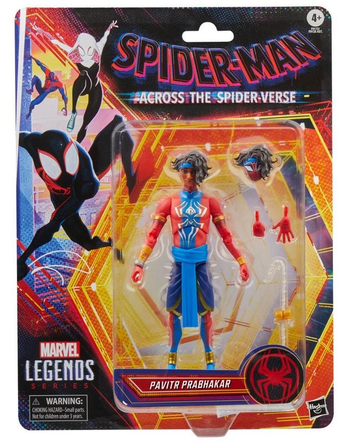 Hasbro Toys Marvel Legends Spider - Man Across the Spider - Verse Pavitr Prabhakar Action Figure