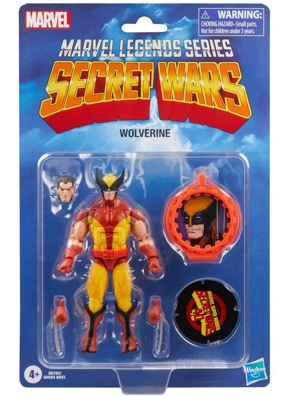 Hasbro Toys Marvel Legends Secret Wars Wolverine Action Figure