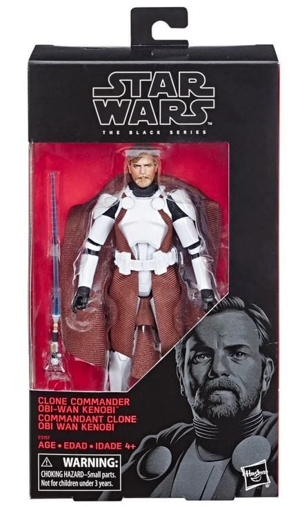 Hasbro Toys Star Wars Black Series Clone Commander Obi - Wan Kenobi Action Figure