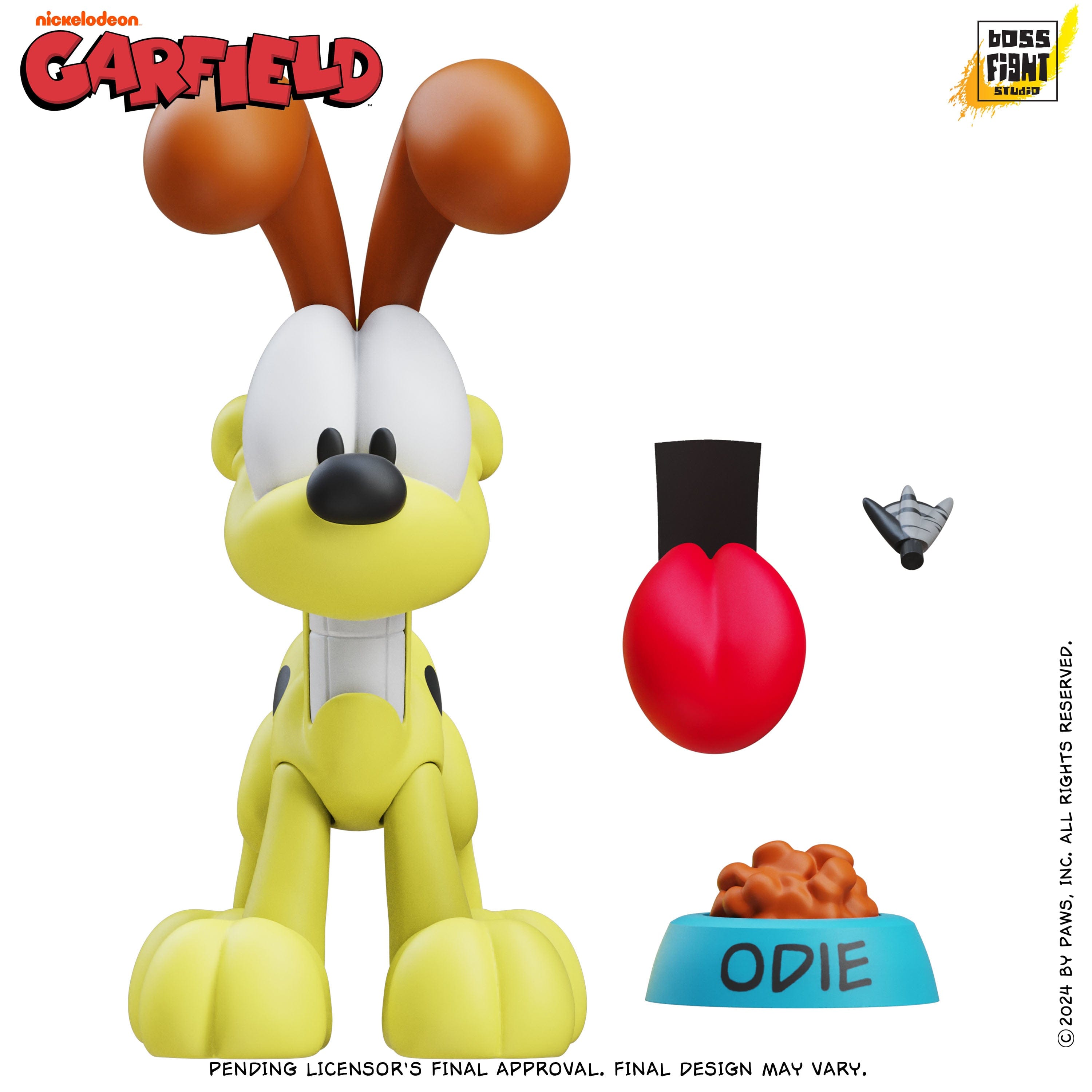 Mattel **Pre Order**Boss Fight Studio Garfield Odie Action Figure