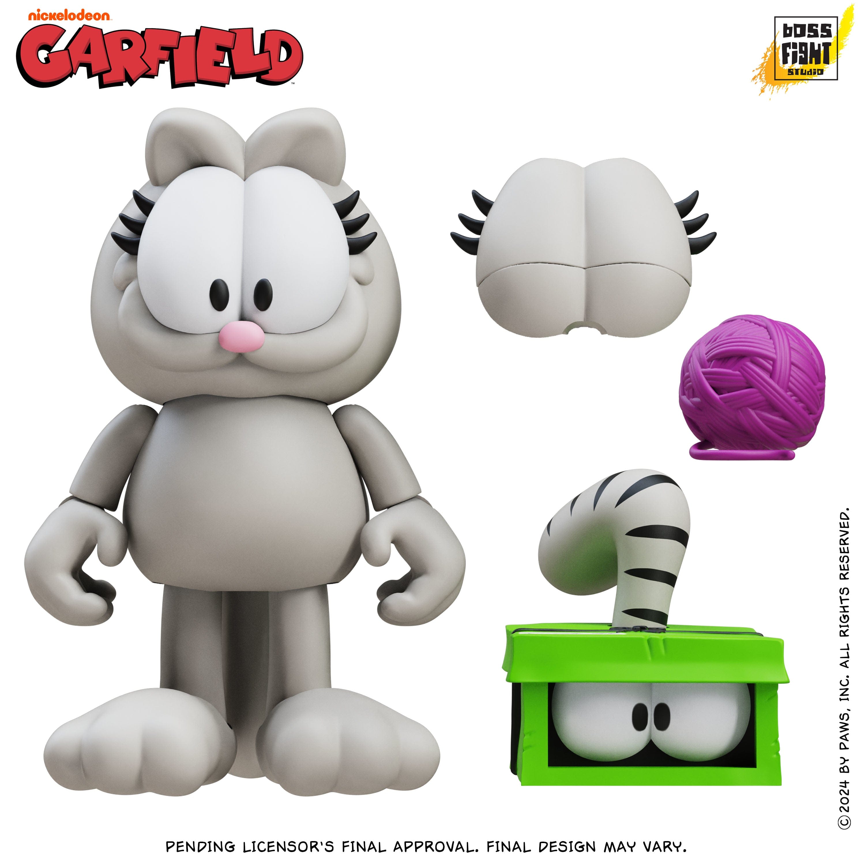 Mattel **Pre Order**Boss Fight Studio Garfield Nermal Action Figure