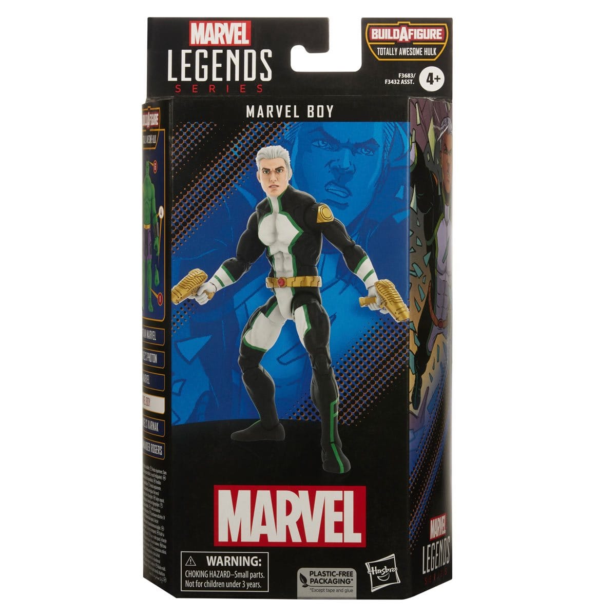 Hasbro Toys Marvel Legends The Marvels Marvel Boy Totally Awesome Hulk BAF Action Figure
