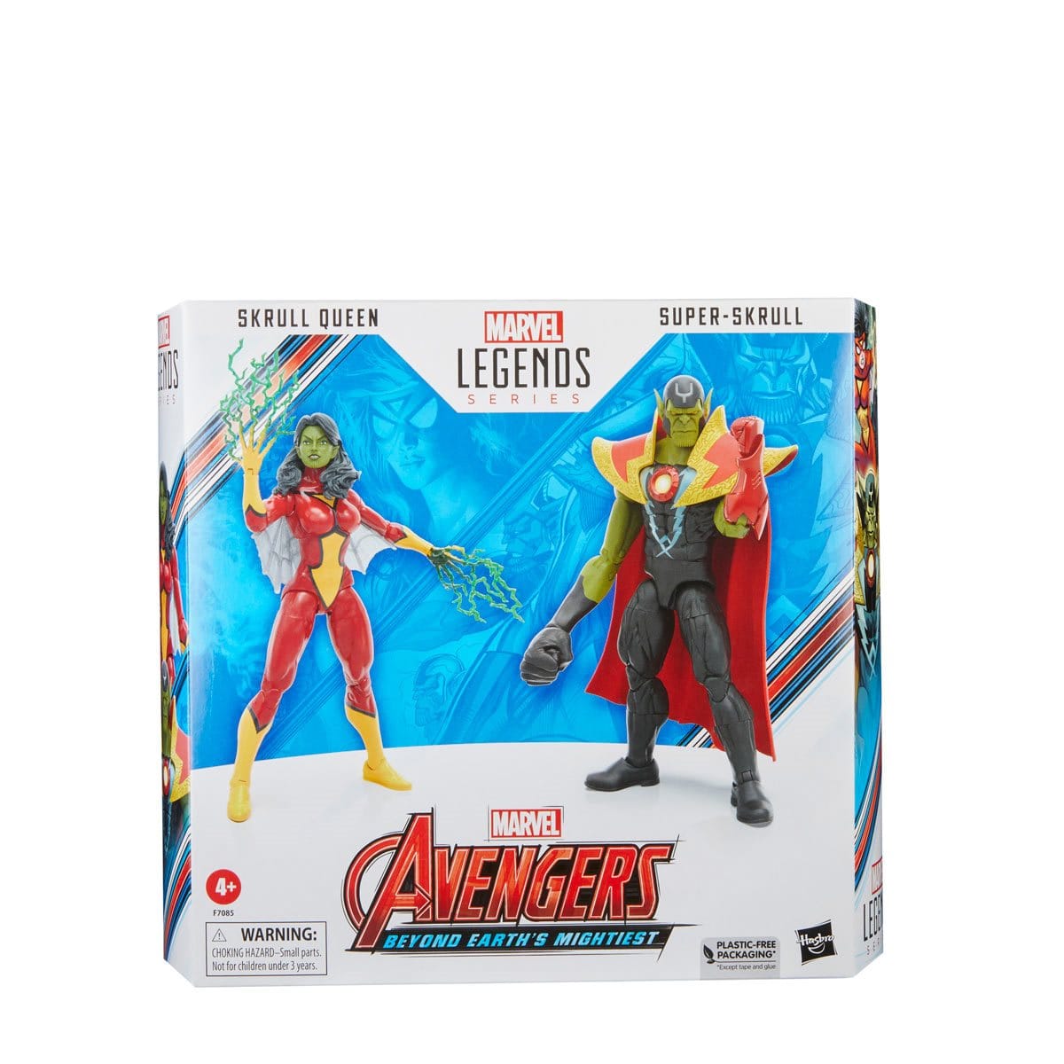 Hasbro Toys Marvel Legends 60th Anniversary Skrull Queen and Super - Skrull Action Figure