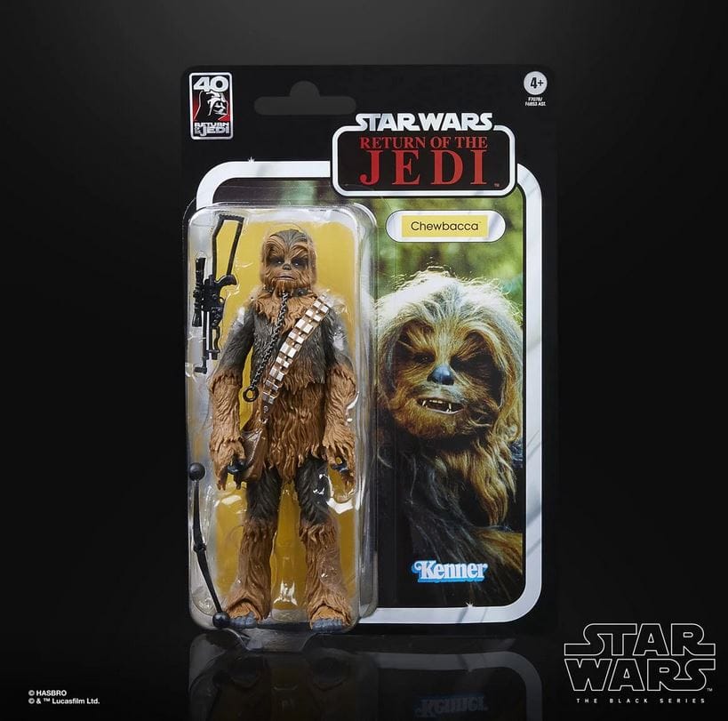 Hasbro Toys Star Wars Black Series ROTJ 40th Anniversary Chewbacca Action Figure