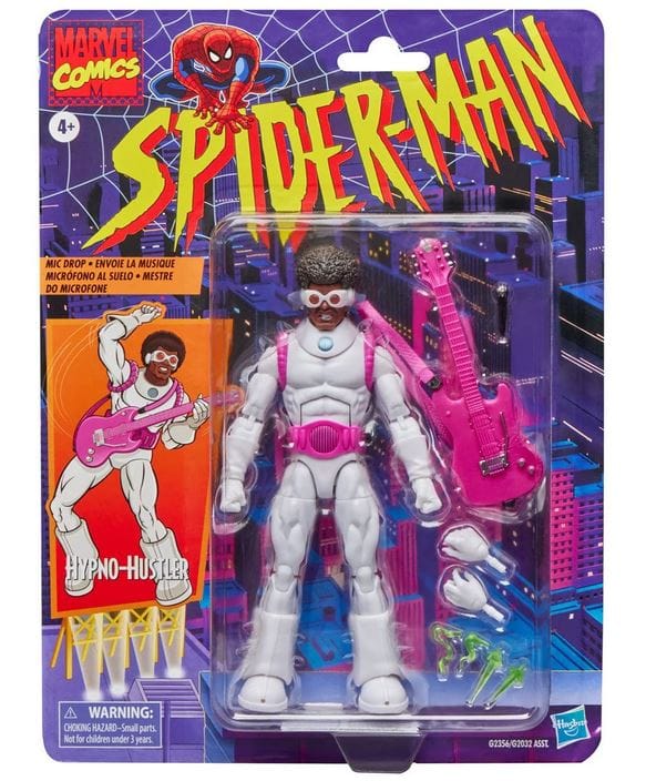Hasbro Toys Marvel Legends Spider - Man Retro Hypno - Hustler Action Figure