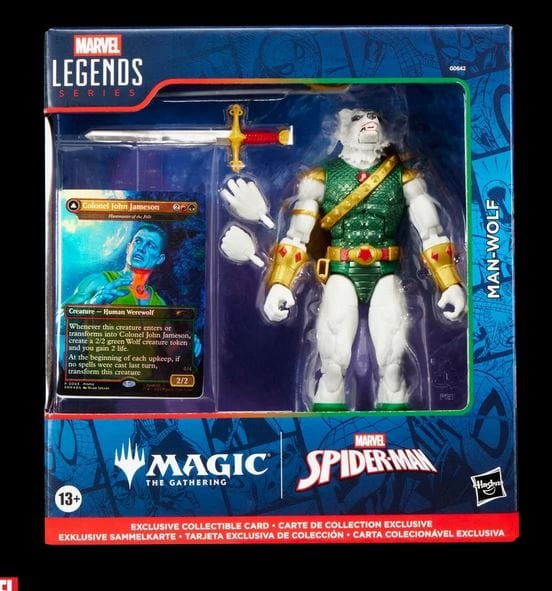 Hasbro Toys Marvel Legends Magic: The Gathering Man - Wolf Action Figure