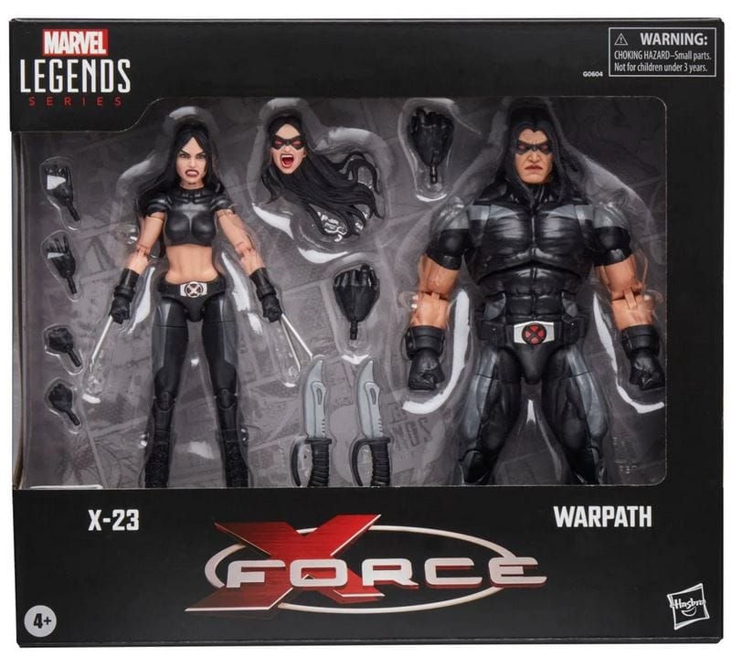 Hasbro Toys Marvel Legends X - Force X - 23 & Warpath Action Figure
