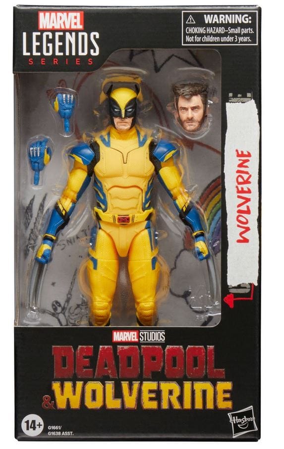 Hasbro Toys Marvel Legends Deadpool & Wolverine Wolverine Action Figure