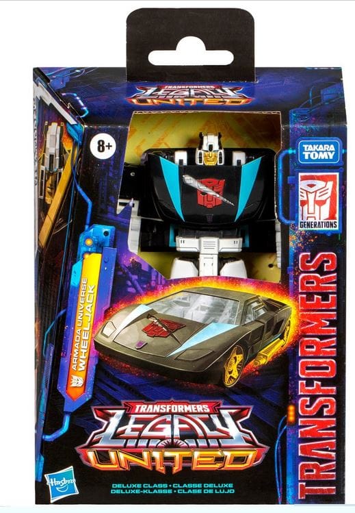 Hasbro Toys Transformers Legacy United Deluxe Armada Universe Wheeljack Action Figure