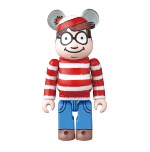 PSL Where's Waldo Wally - Bearbrick Series 35 by Medicom