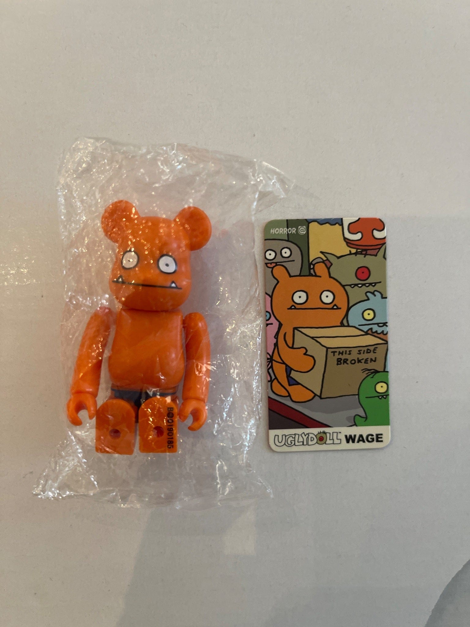 7uckyb33 Ugly Doll (Horror) - Bearbrick 100% Series 19 By Medicom