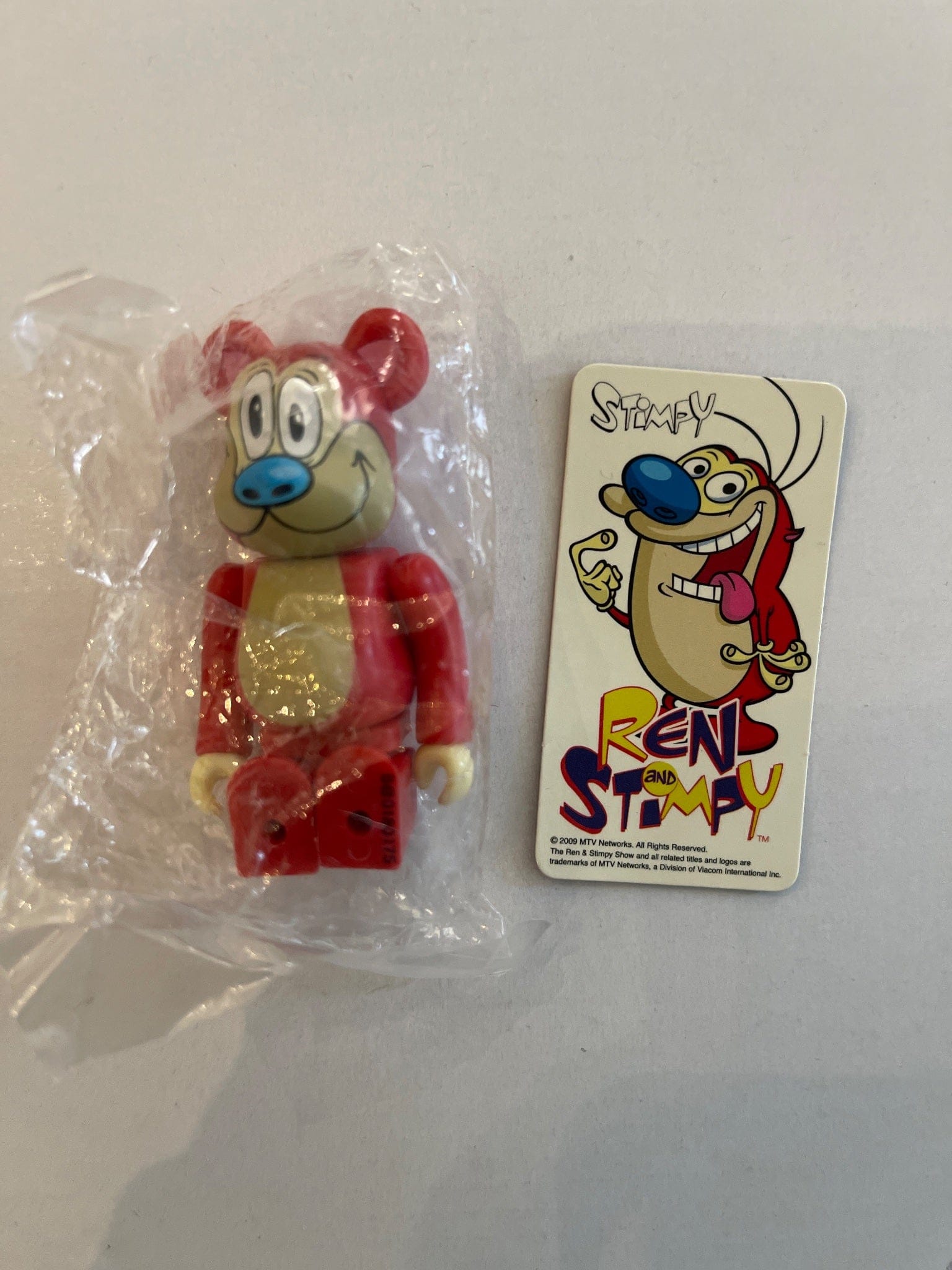 7uckyb33 Ren Stimpy (Animal) - Bearbrick 100% Series 18 by Medicom