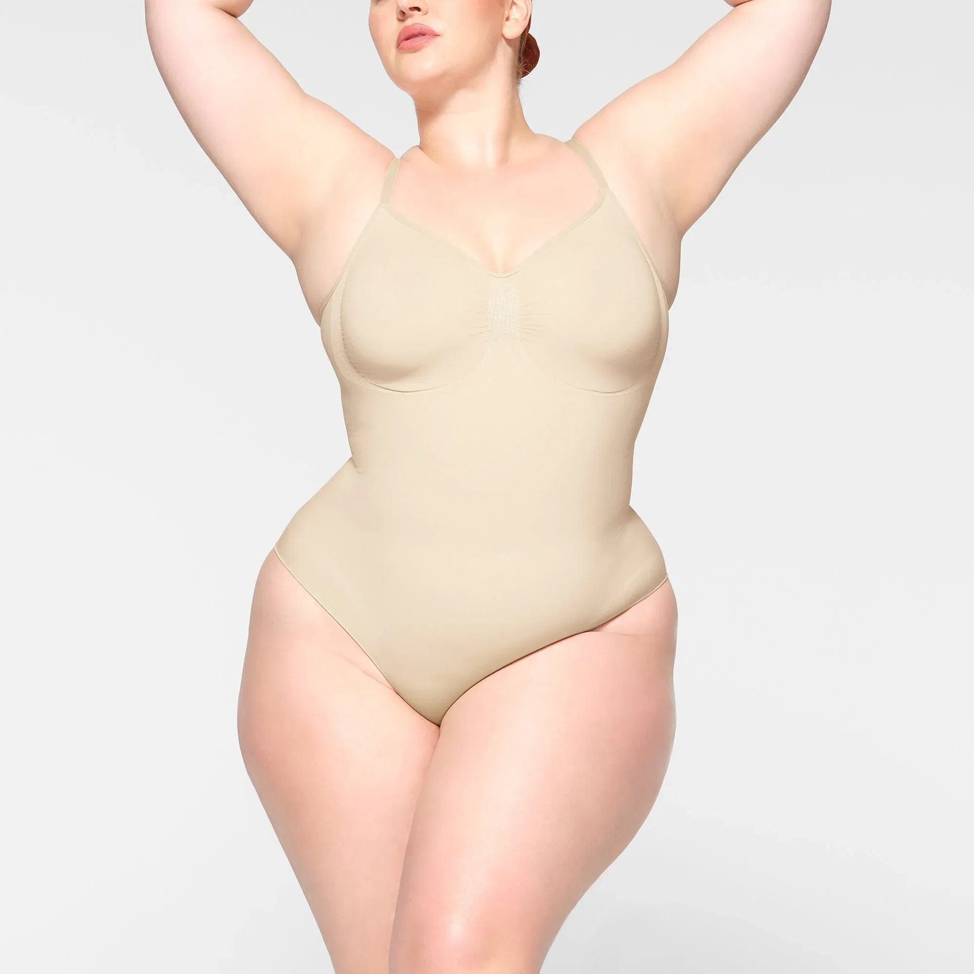 SEAMLESS SCULPT Skims Seamless Sculpt Brief Bodysuit Sand