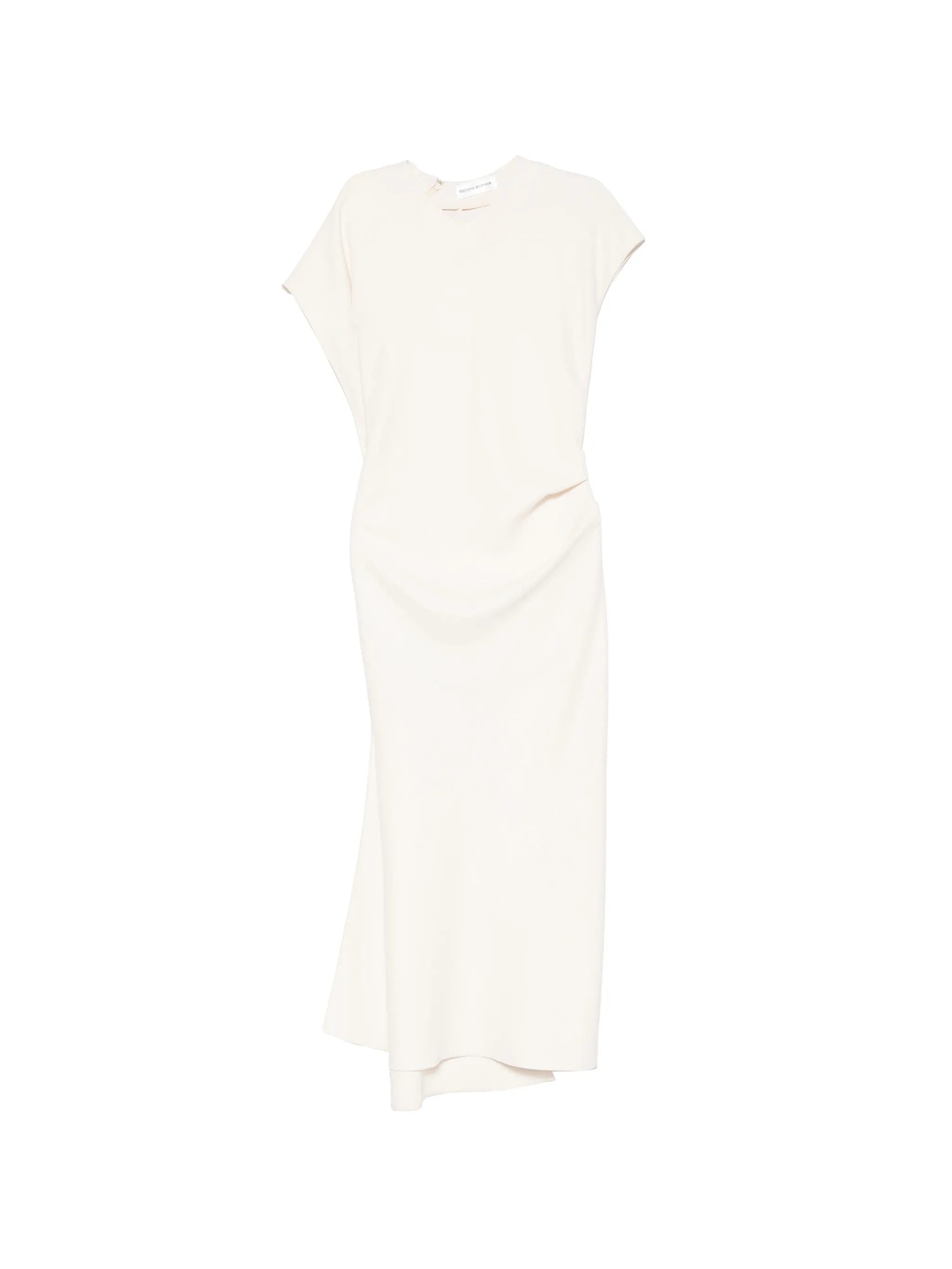 Victoria Beckham draped asymmetric dress