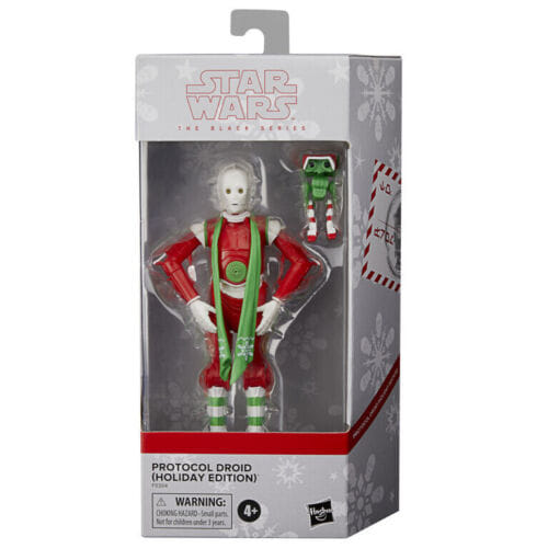 Hasbro Toys Star Wars Black Series Holiday Protocol Droid Action Figure