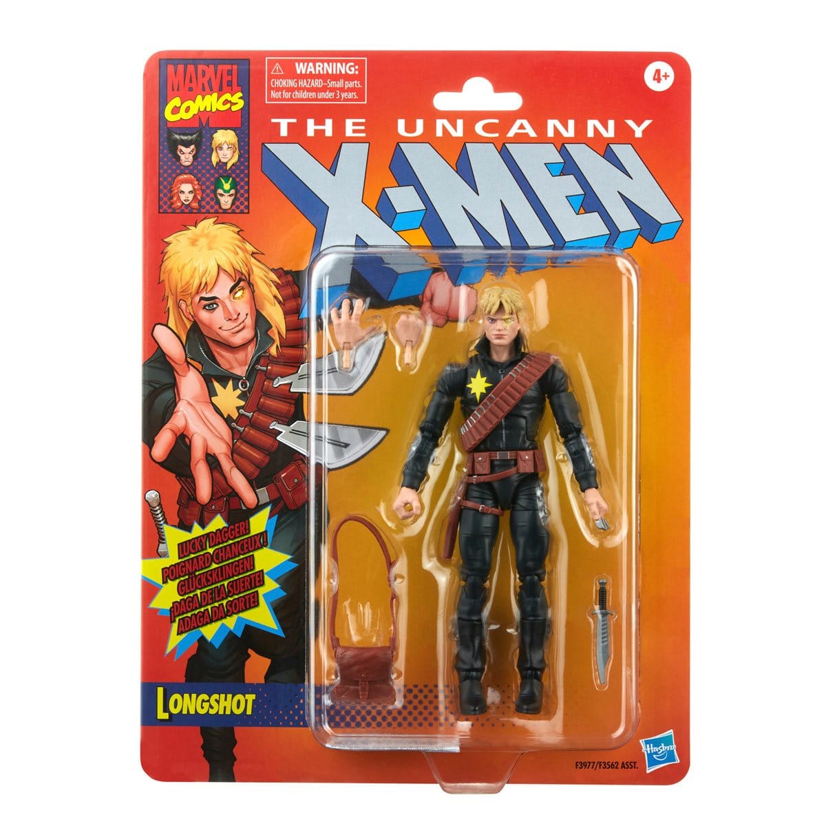 Hasbro Toys Marvel Legends X - Men Retro Longshot Action Figure