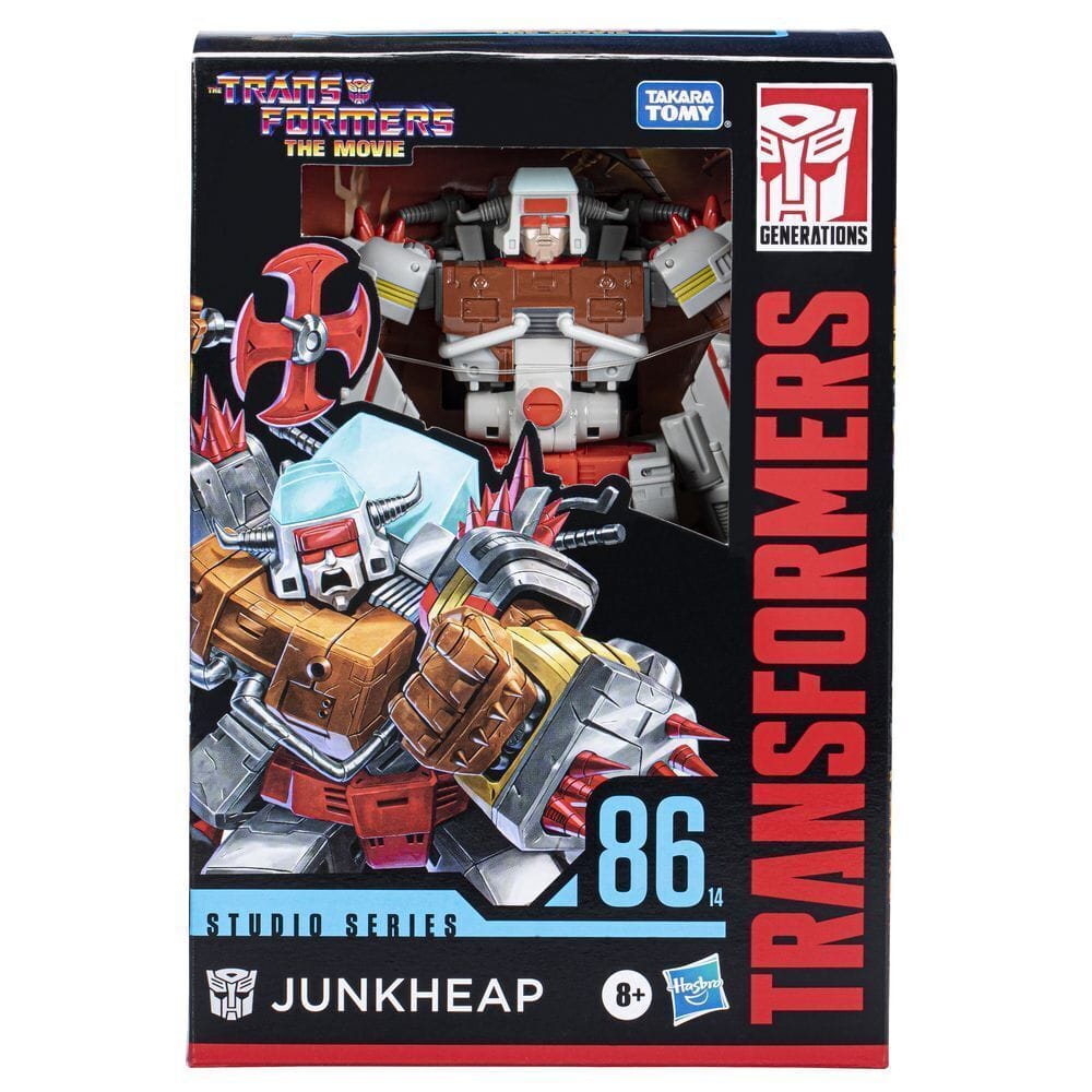 Hasbro Toys Transformers Studio Series 86 14 Premier Voyager Class Junkheap Action Figure