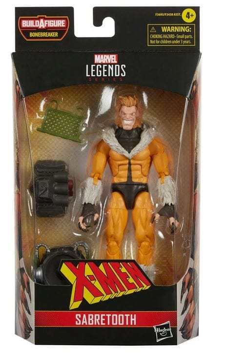 Hasbro Toys Marvel Legends Sabretooth Bonebreaker BAF Action Figure