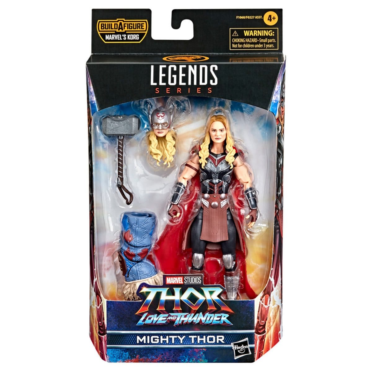 Hasbro Toys Marvel Legends Thor Love and Thunder Mighty Thor Korg BAF Action Figure