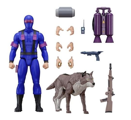 Super 7 g.I. Joe Snake Eyes with Timber Ultimates Action Figure