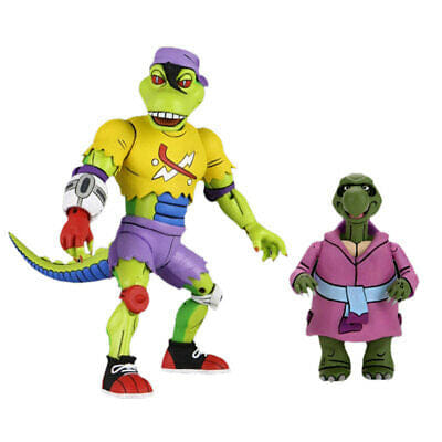 Neca Toys NECA TMNT Teenage Mutant Ninja Turtles Mondo Gecko with Kerma Action Figure