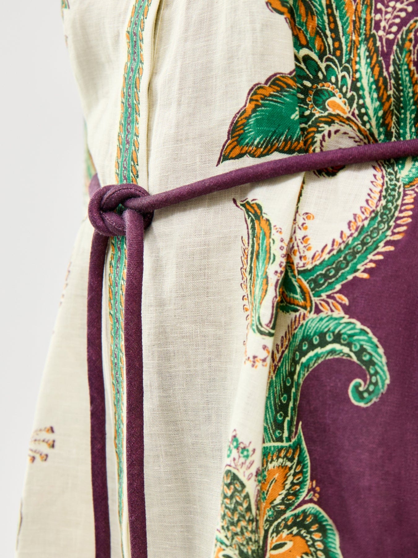 Alemais Ruthie Linen Shirt Dress Multi