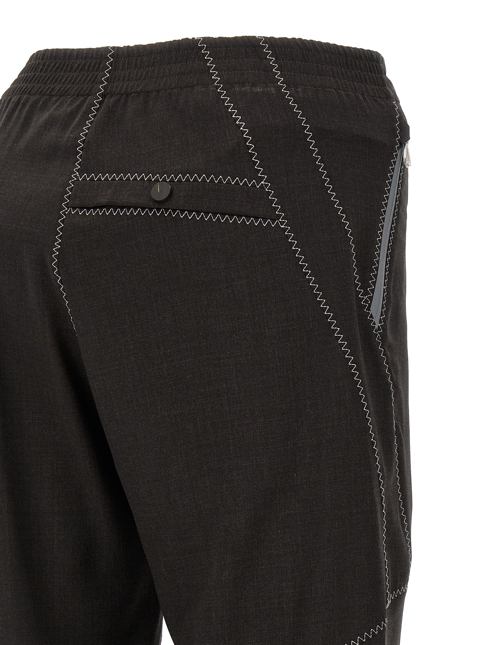 Kiko Kostadinov Virgin Wool Casual Men's Pants